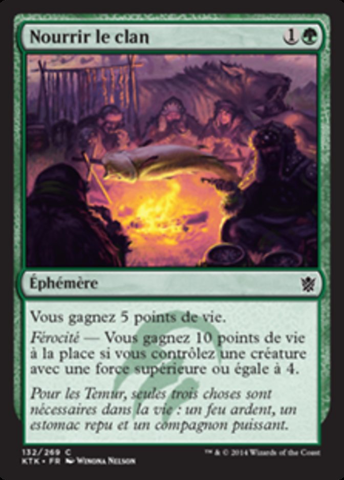 image Nourrir le clan