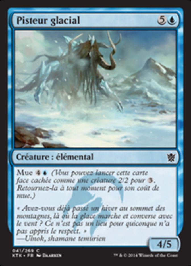 image Pisteur glacial