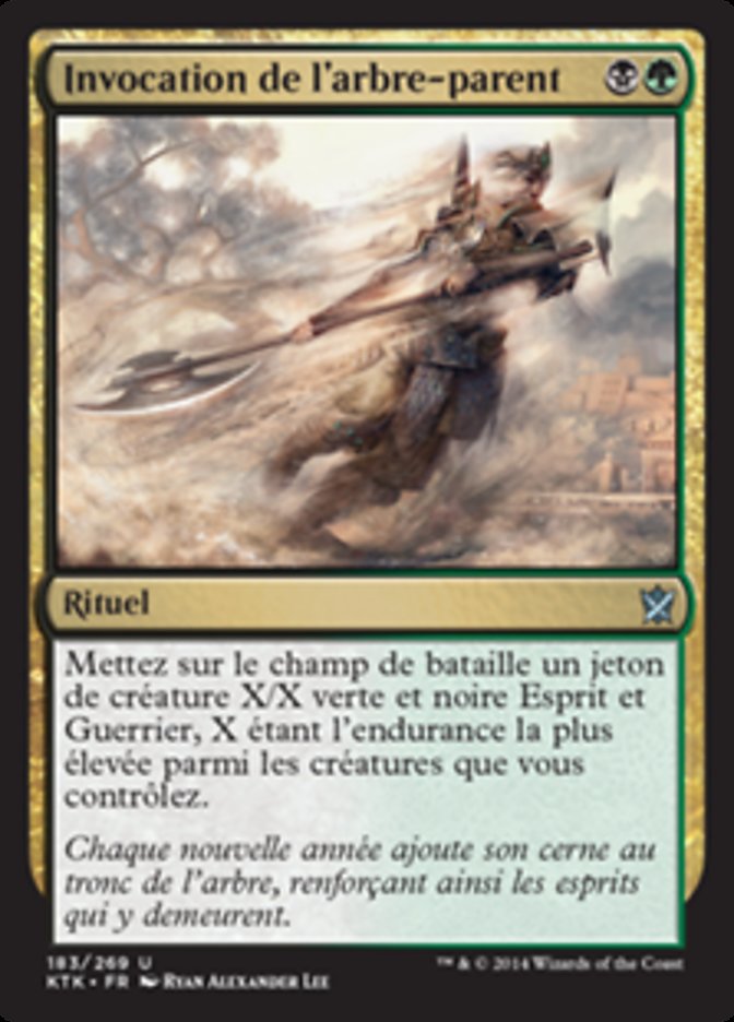 image Invocation de l'arbre-parent
