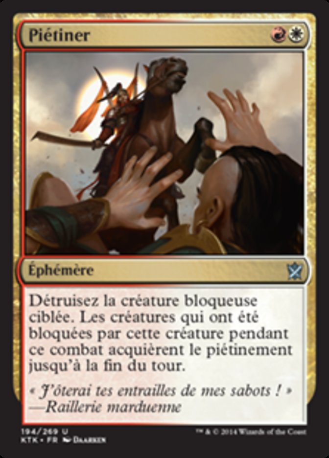 image Piétiner