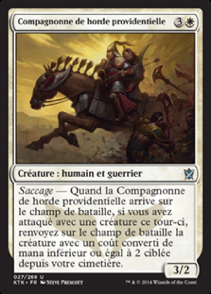 image Compagnonne de horde providentielle