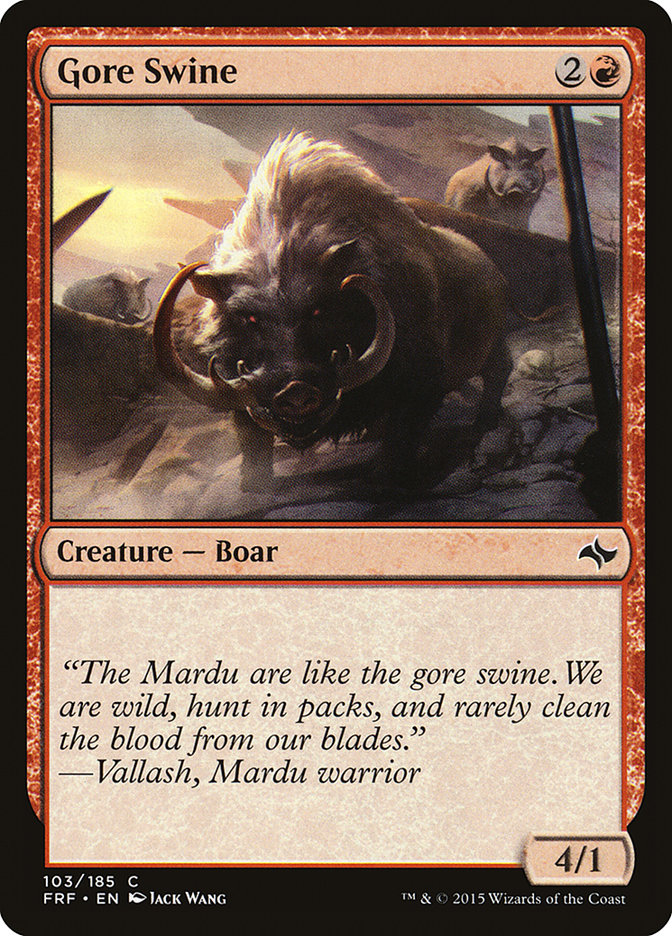 image Gore Swine