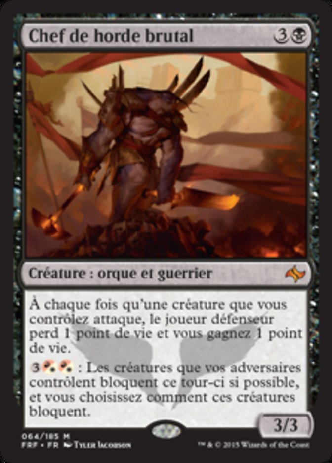 image Chef de horde brutal