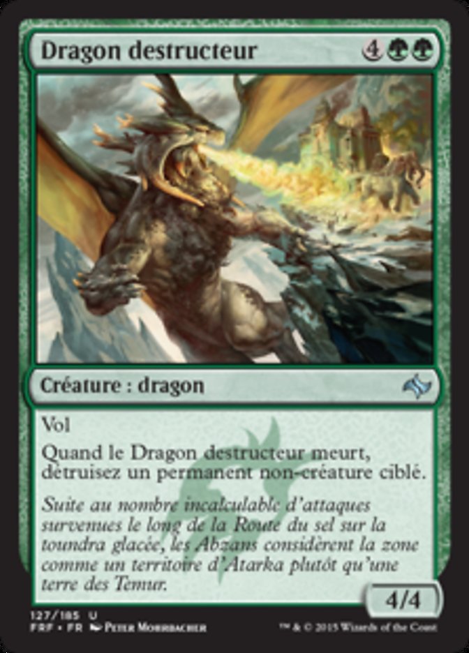 image Dragon destructeur