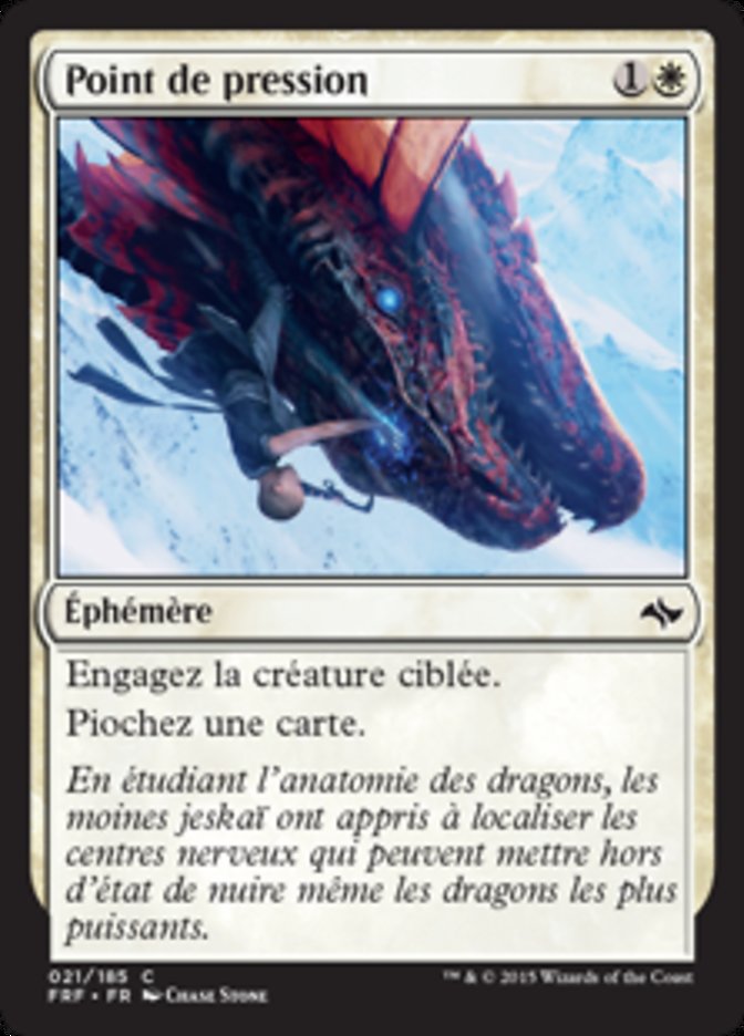 image Point de pression