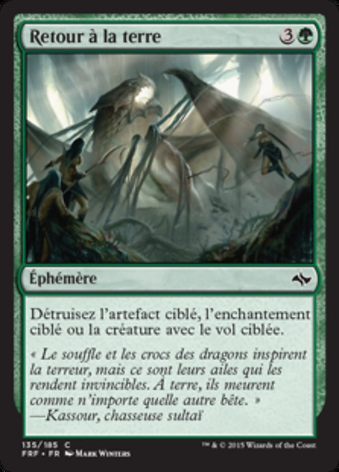 image Retour à la terre