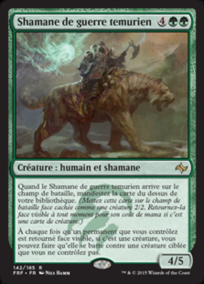 image Shamane de guerre temurien