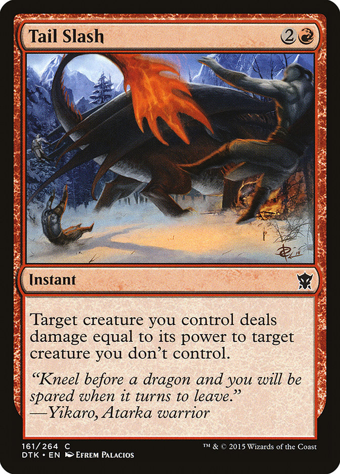 image Tail Slash