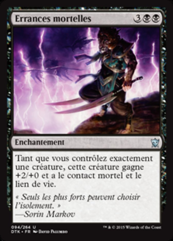 image Errances mortelles