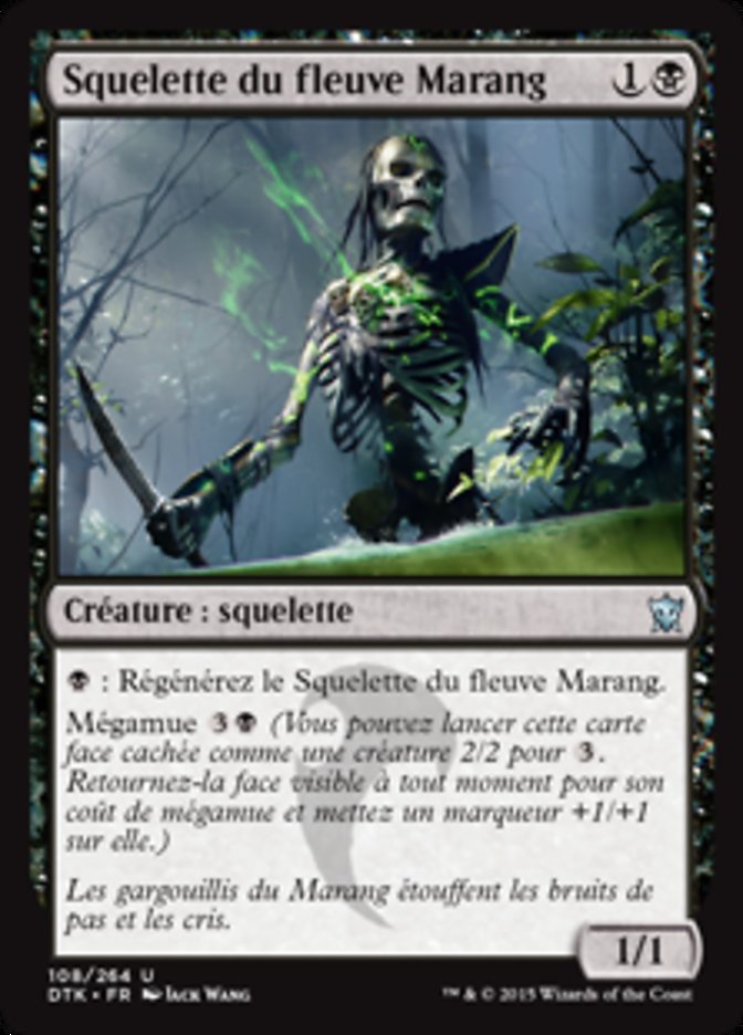 image Squelette du fleuve Marang