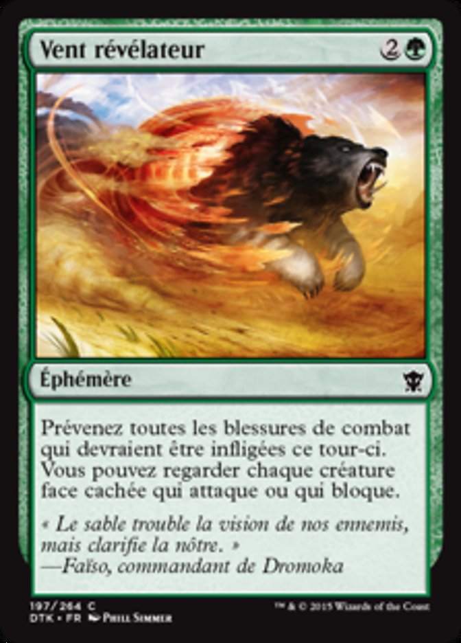image Vent révélateur