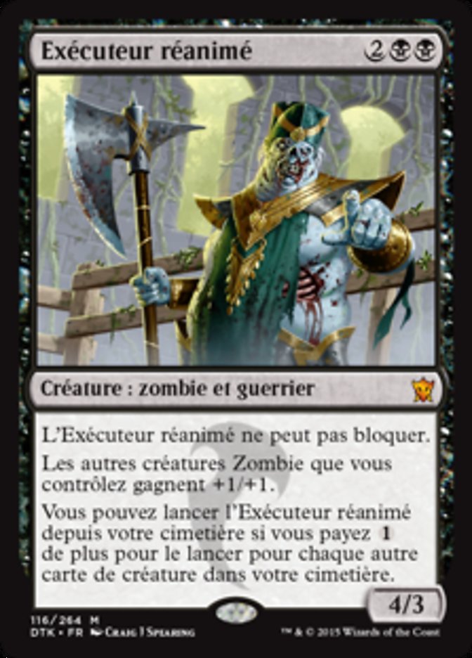 image Exécuteur réanimé