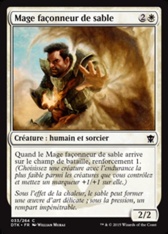 image Mage façonneur de sable