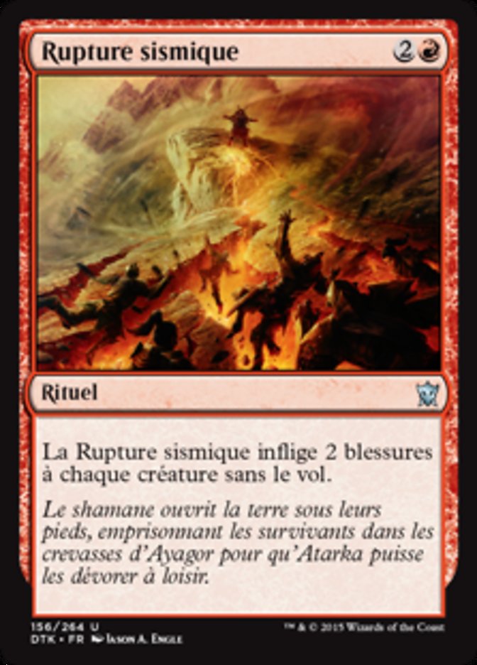 image Rupture sismique