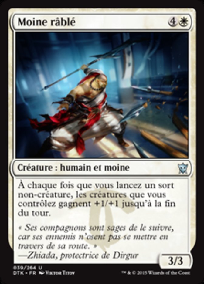 image Moine râblé