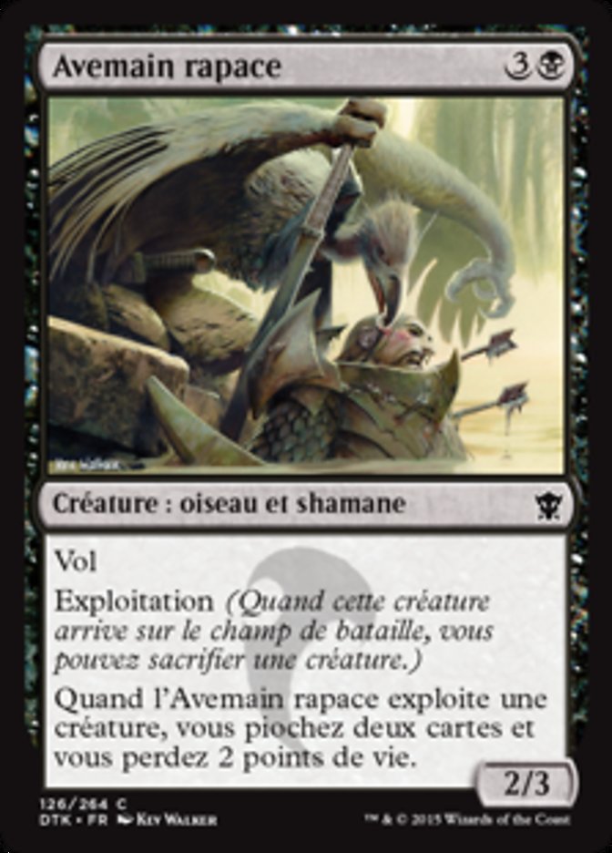 image Avemain rapace