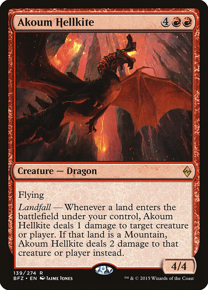 image Akoum Hellkite