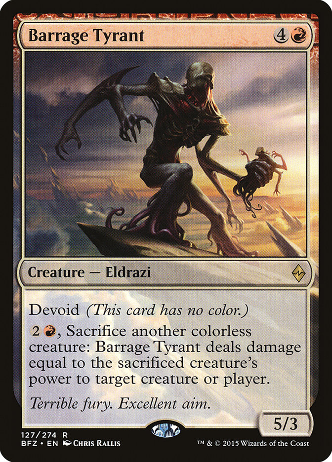 image Barrage Tyrant