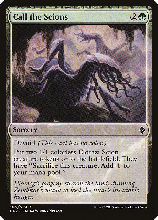 image Call the Scions