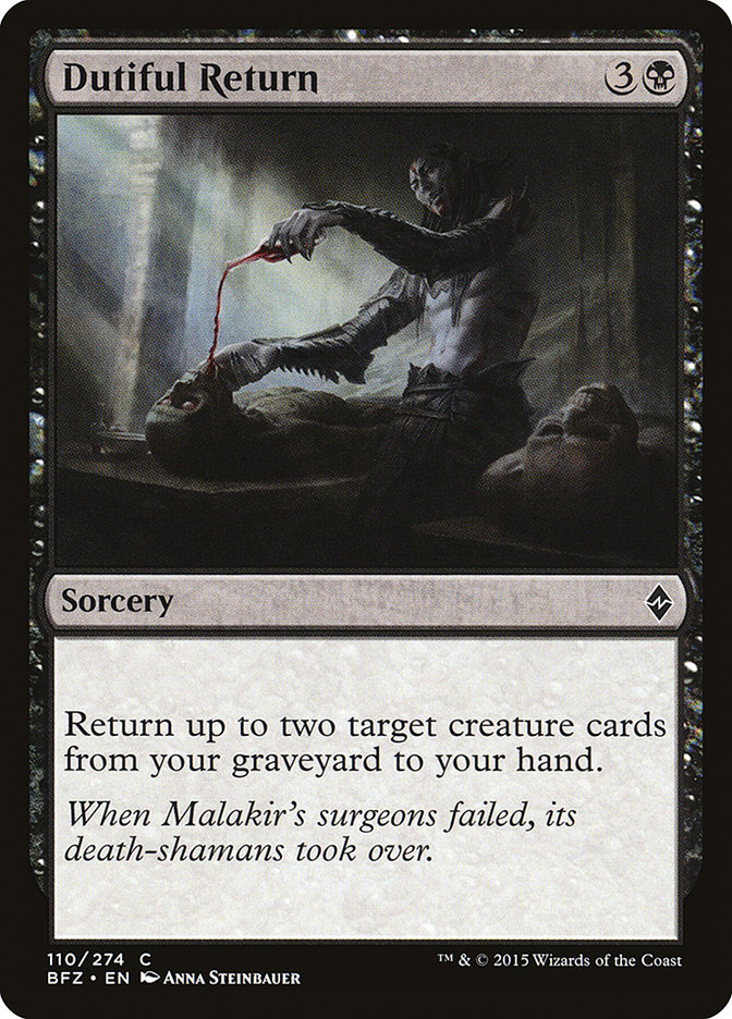 image Dutiful Return