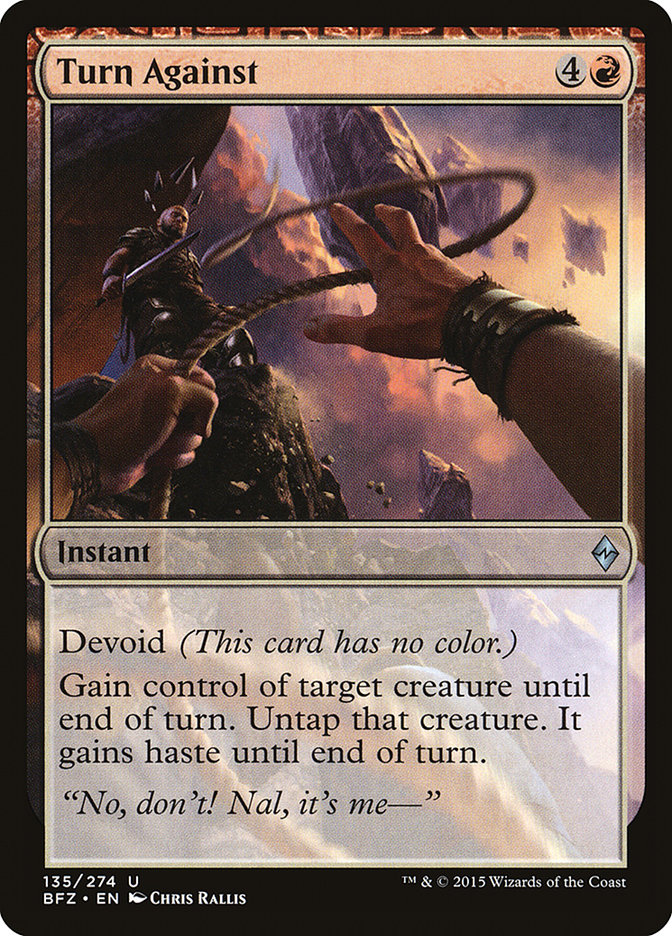 image Turn Against