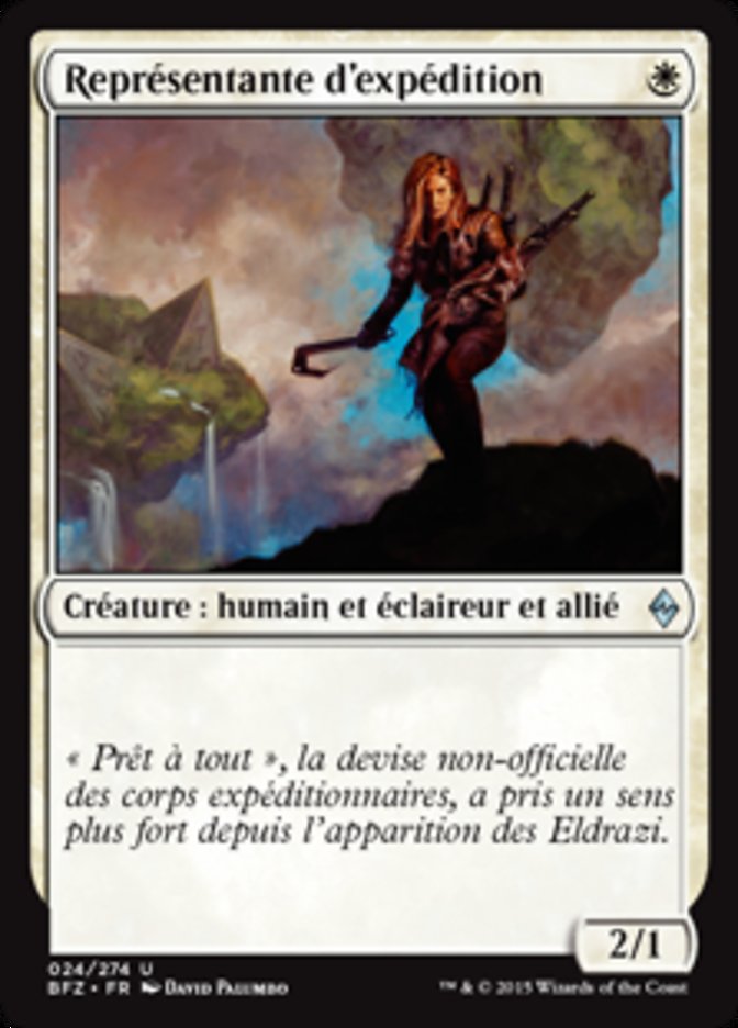 image Représentante d'expédition