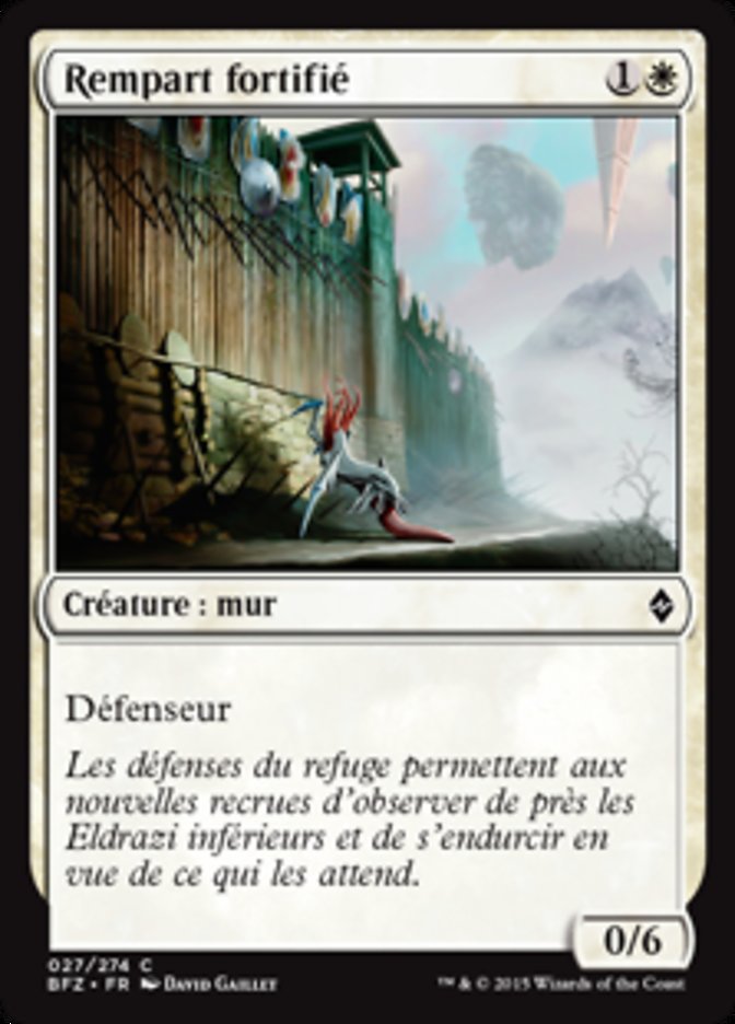 image Rempart fortifié