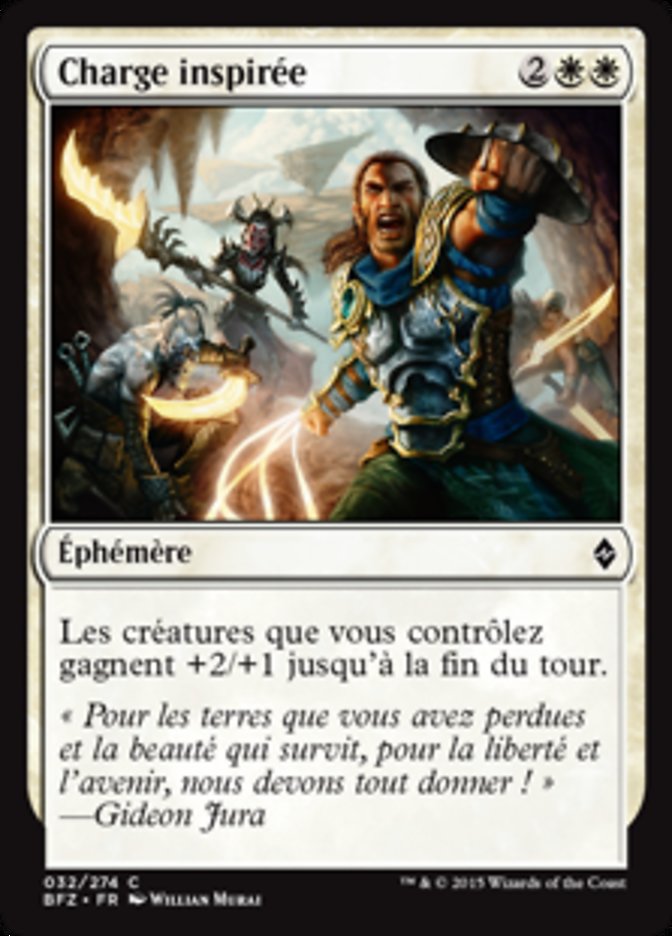 image Charge inspirée