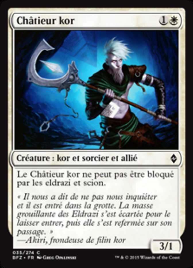 image Châtieur kor