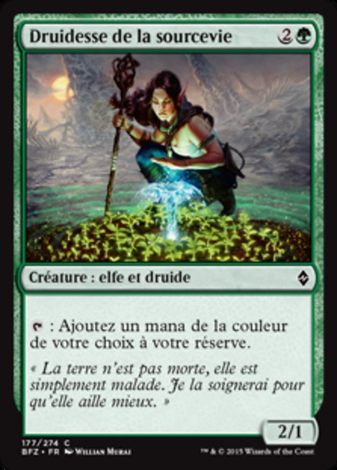 image Druidesse de la sourcevie