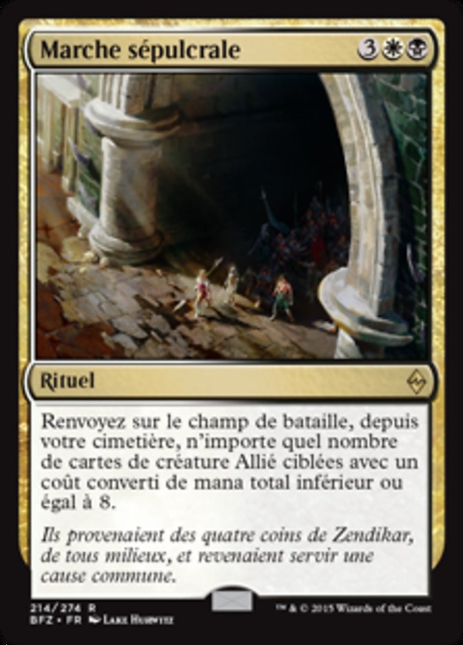 image Marche sépulcrale