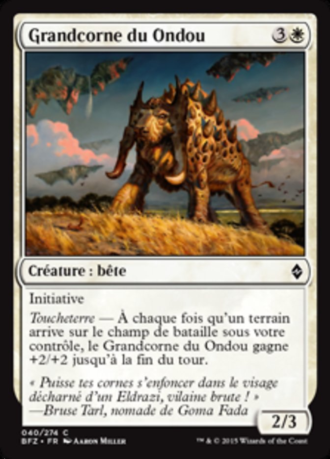 image Grandcorne du Ondou