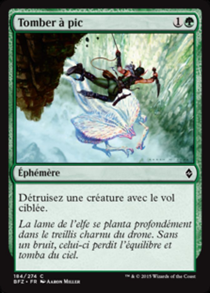 image Tomber à pic