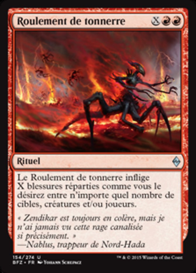 image Roulement de tonnerre