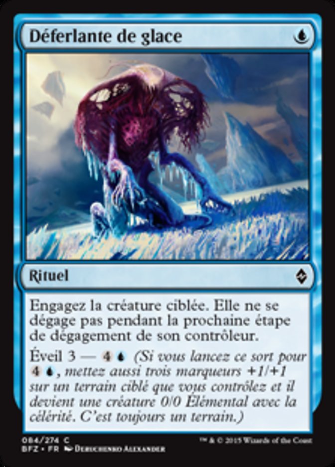 image Déferlante de glace