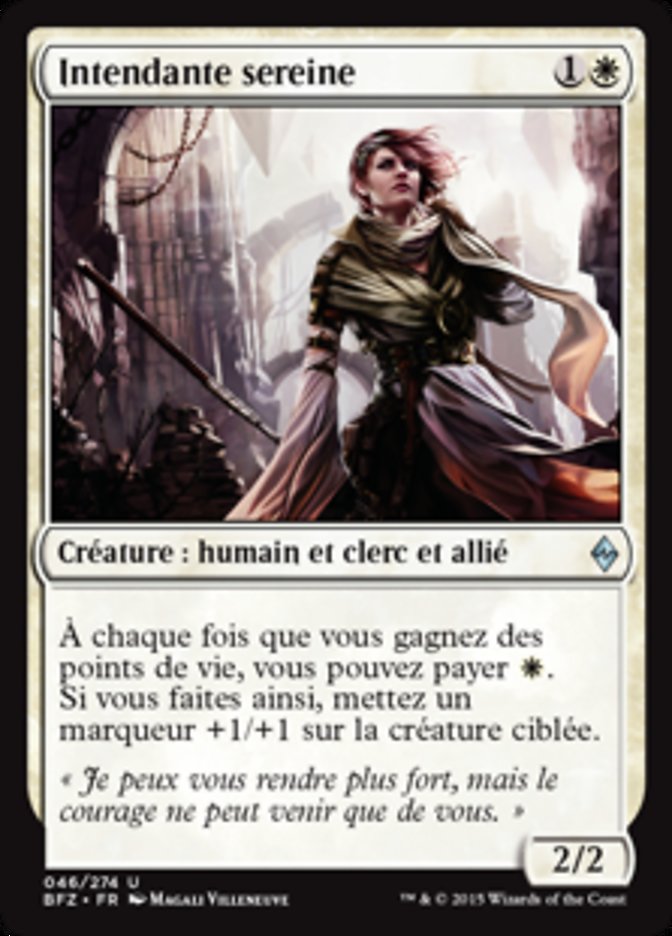 image Intendante sereine