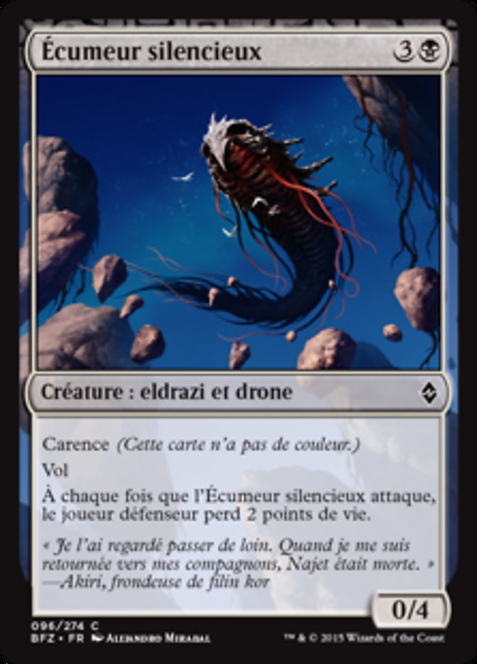 image Écumeur silencieux