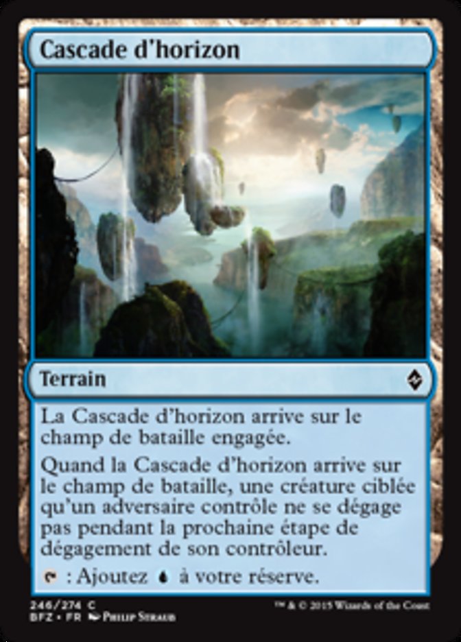 image Cascade d'horizon