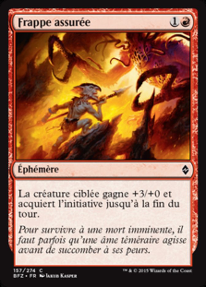 image Frappe assurée