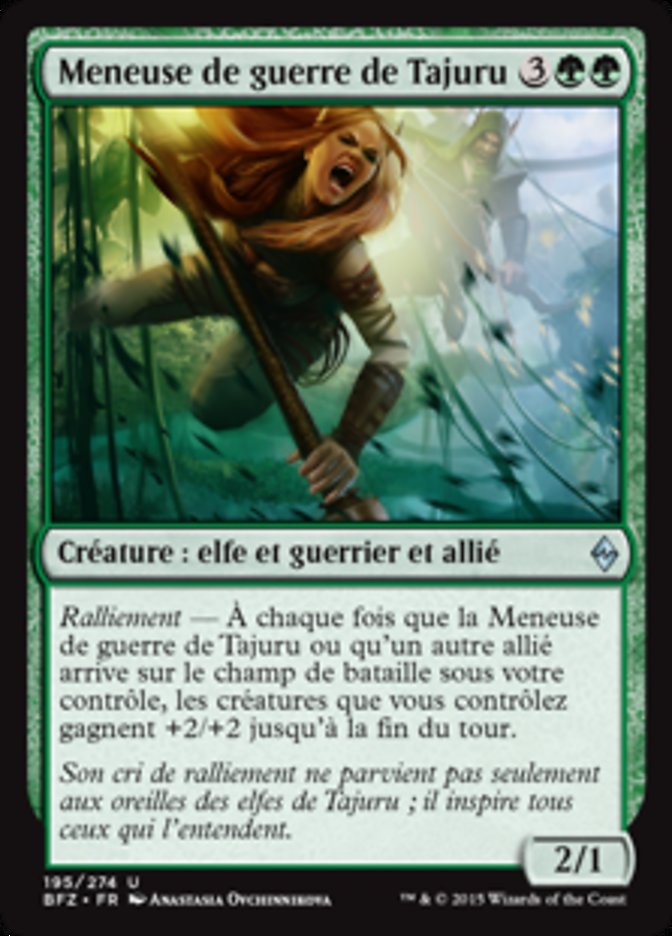 image Meneuse de guerre de Tajuru