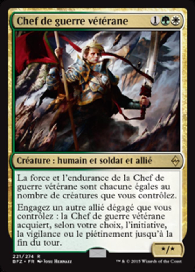 image Chef de guerre vétérane