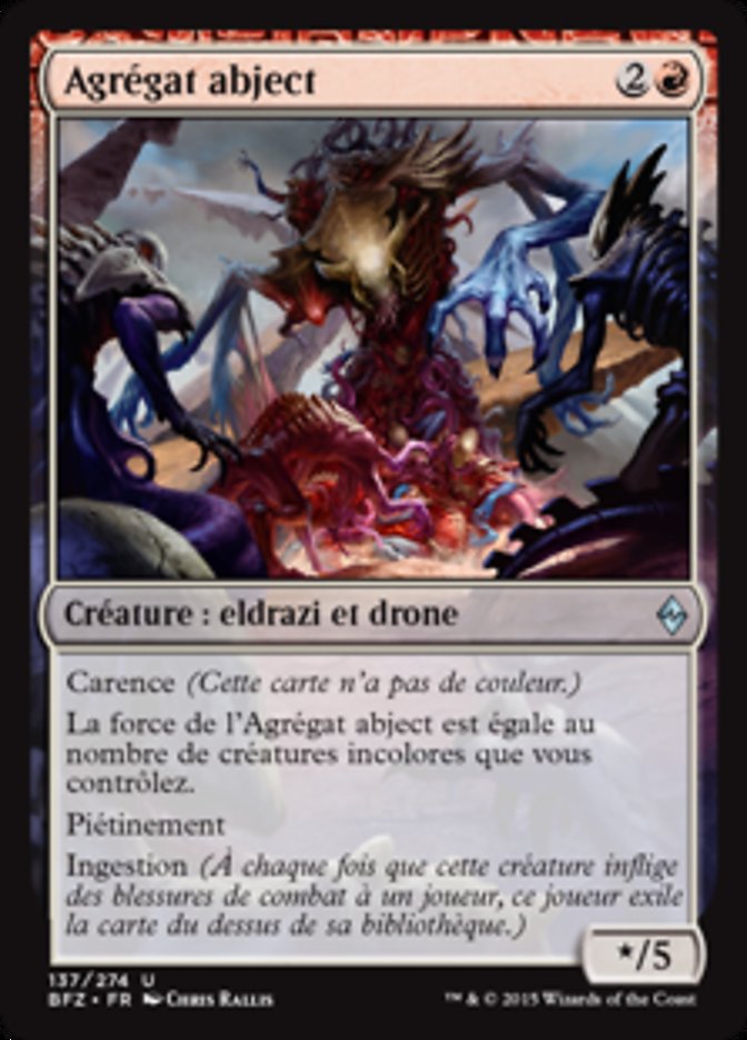 image Agrégat abject
