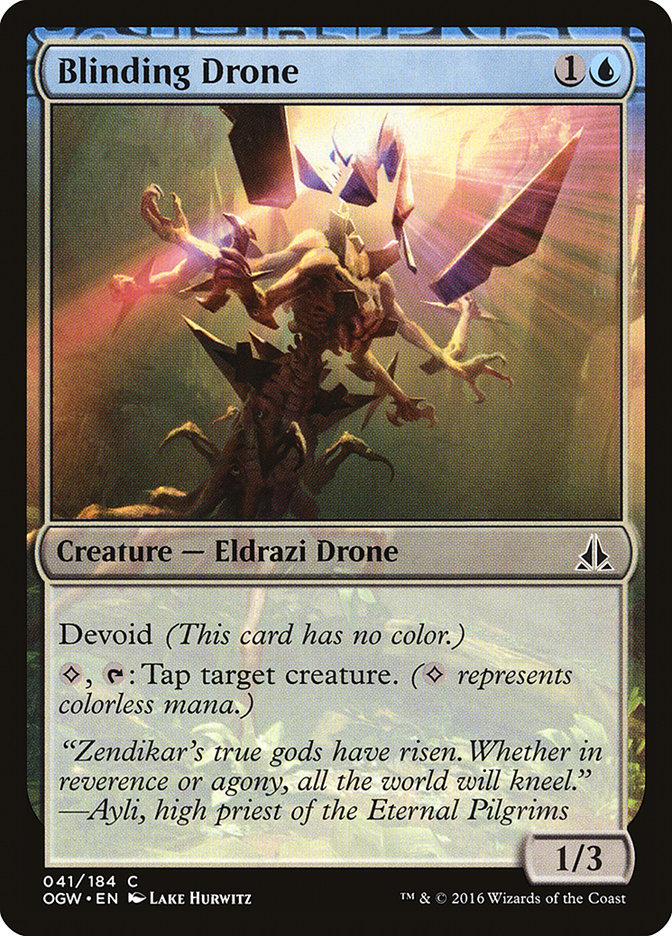 image Blinding Drone