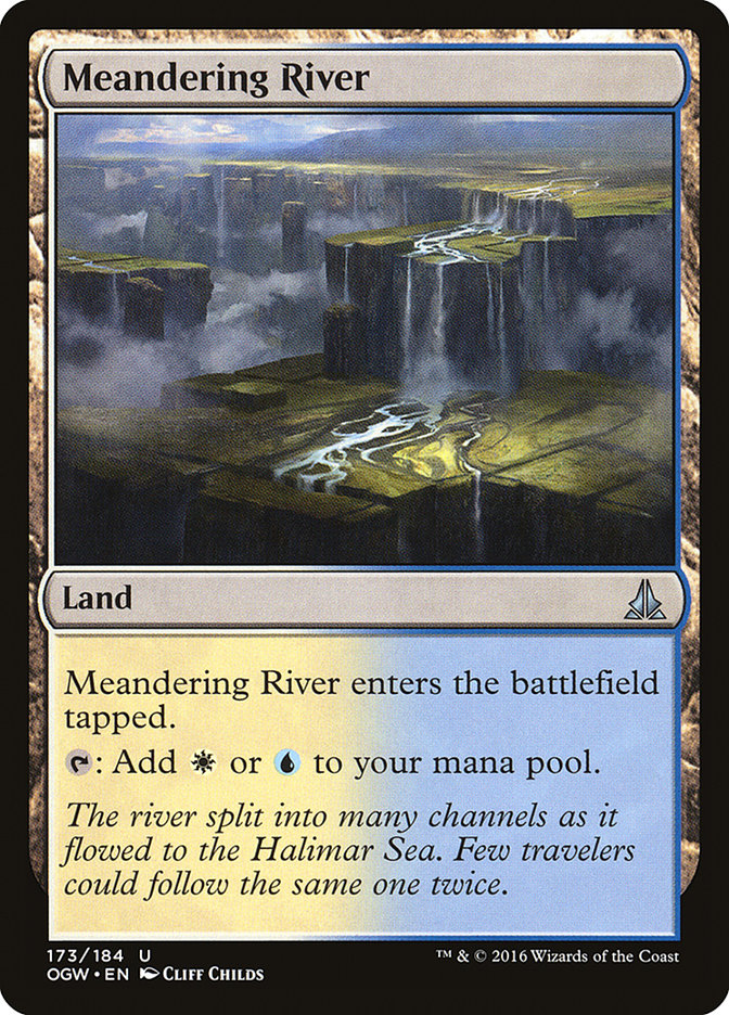 image Meandering River