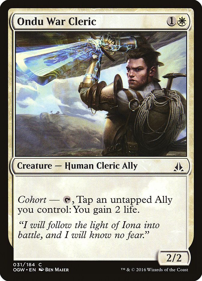 image Ondu War Cleric