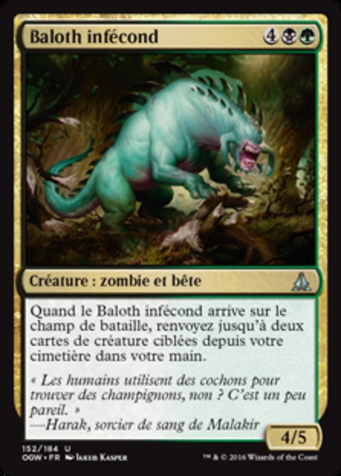 image Baloth infécond
