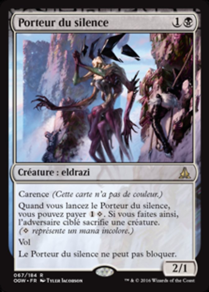 image Porteur du silence
