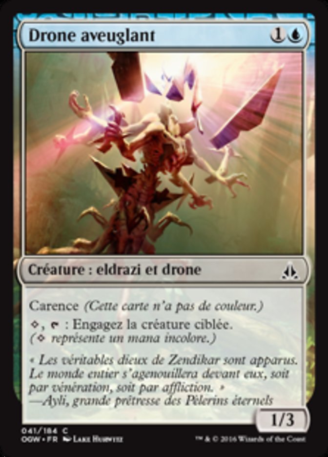 image Drone aveuglant