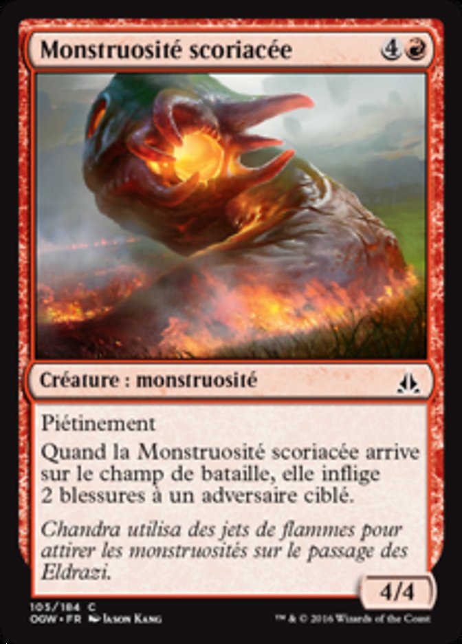 image Monstruosité scoriacée