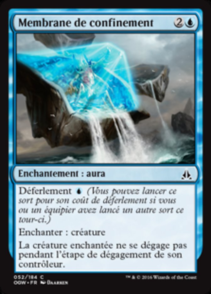 image Membrane de confinement